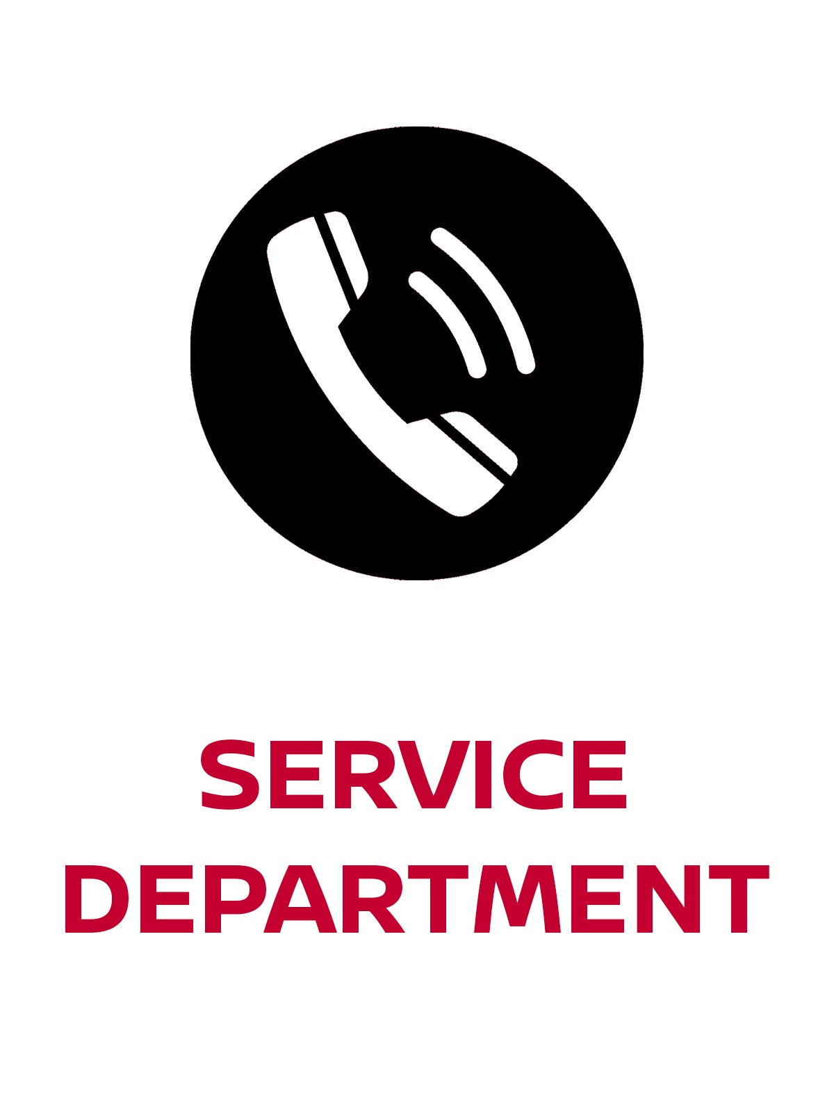 Service Department 